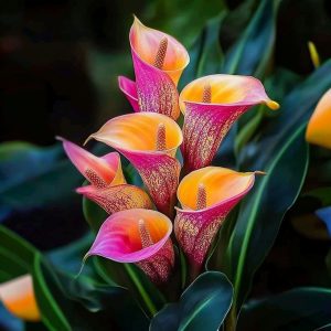 Калла Оникс купить по цене от 450р. в интернет-магазине «Посадика» с доставкой почтой в в Городищее и по всей России – [изображение №1].